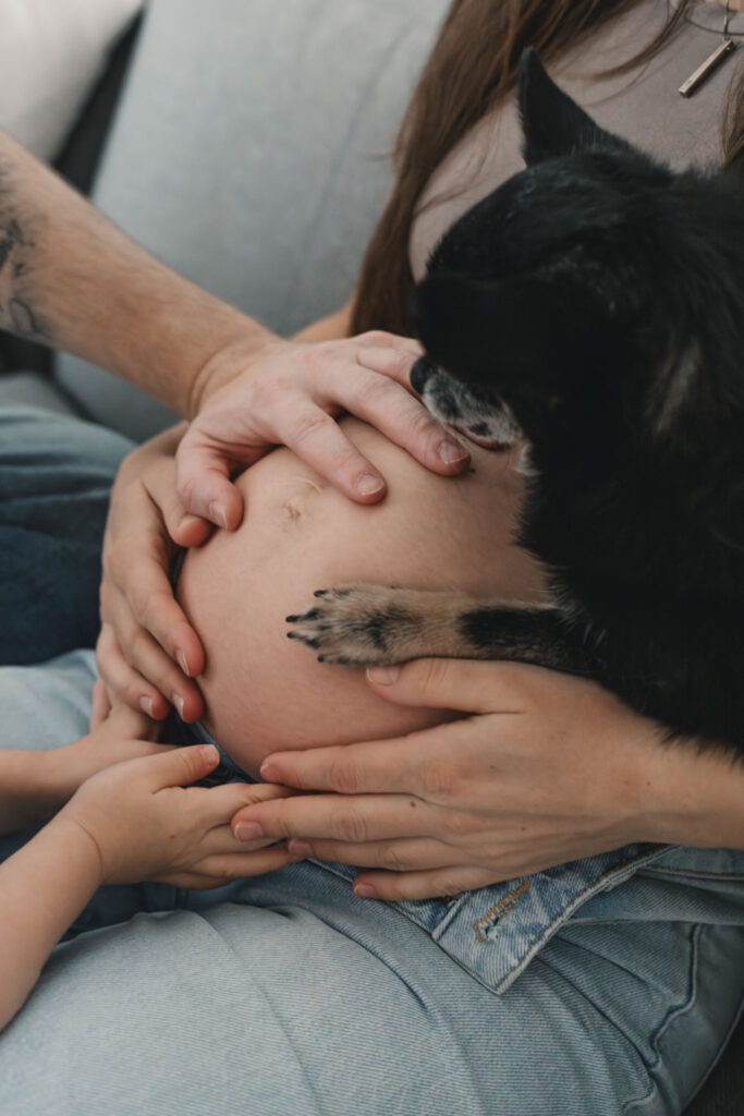 gravidfotografering-kathrine-og-familie-arne